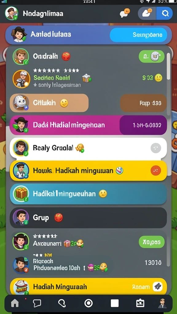 Sistem hadiah yang menggiurkan bagi para pemain.