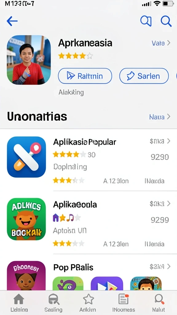 Tampilan antarmuka yang menarik dan mudah digunakan.