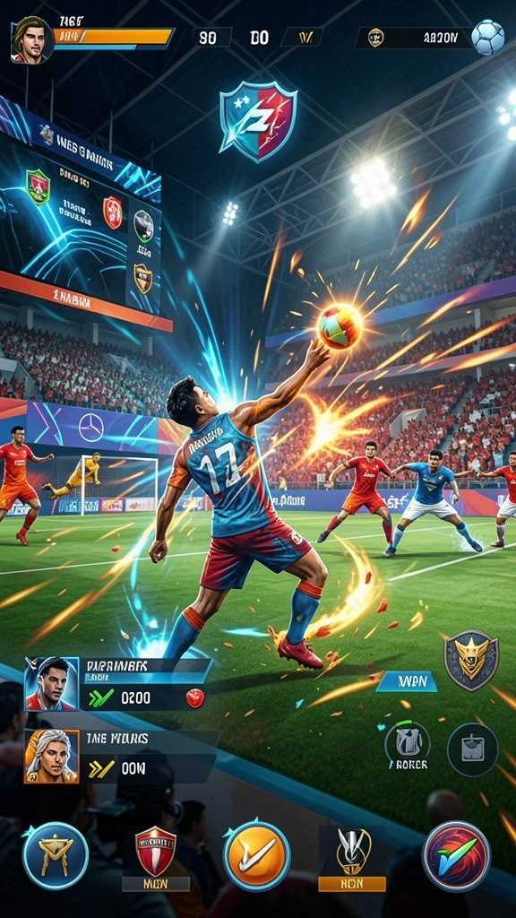 Screenshot dari turnamen yang penuh aksi dan seru.