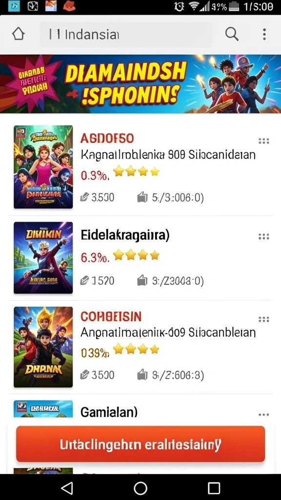 Beragam permainan menarik dari kartu hingga slot.