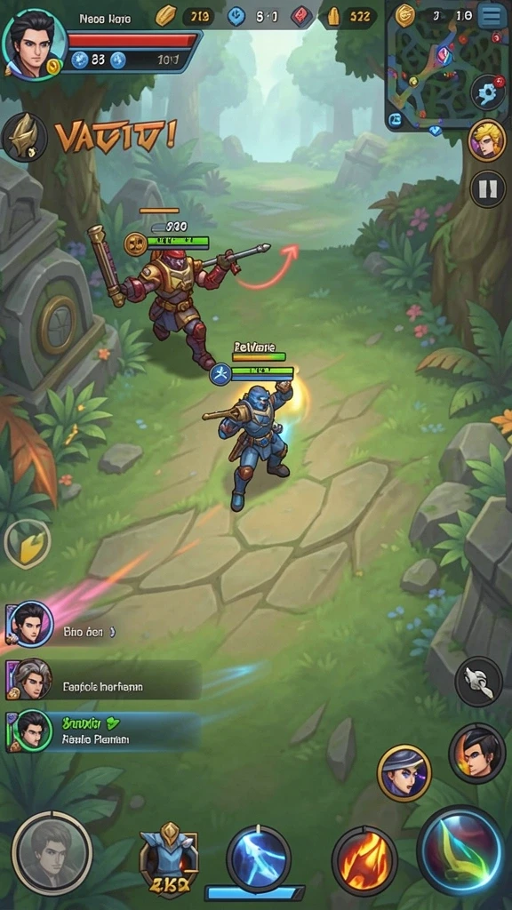 Screenshot 3 memperlihatkan pemandangan indah dalam game.