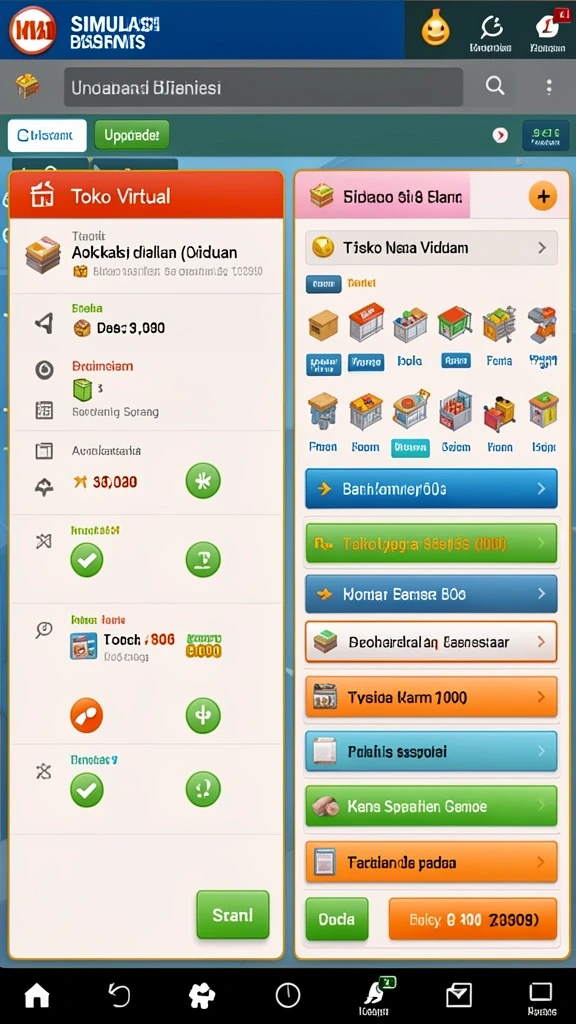 Berbagai template siap pakai untuk berbagai kebutuhan.