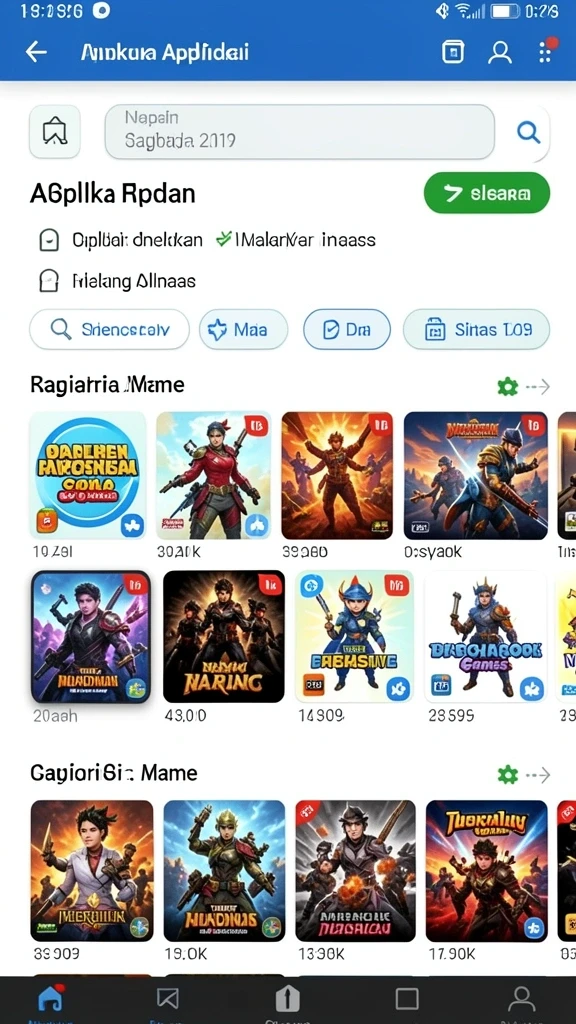 Screen capture fitur turnamen dengan hadiah menarik.