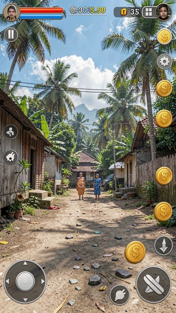 Fitur leaderboard yang memacu semangat kompetisi antar pemain.