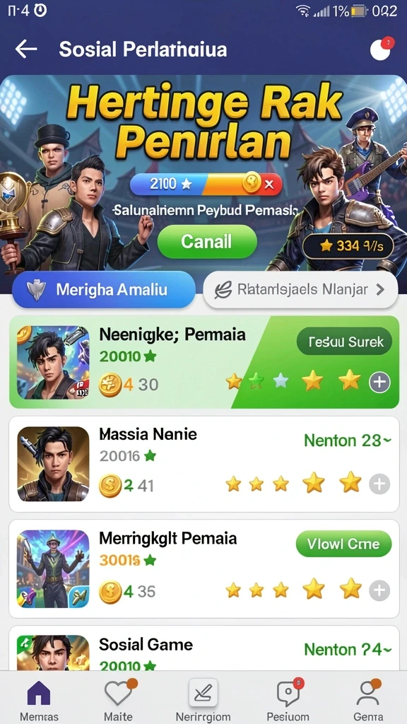 Tangkapan layar pertempuran yang menegangkan dengan musuh yang kuat.