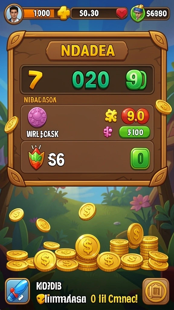 Tampilan grafis yang memukau dari level baru.