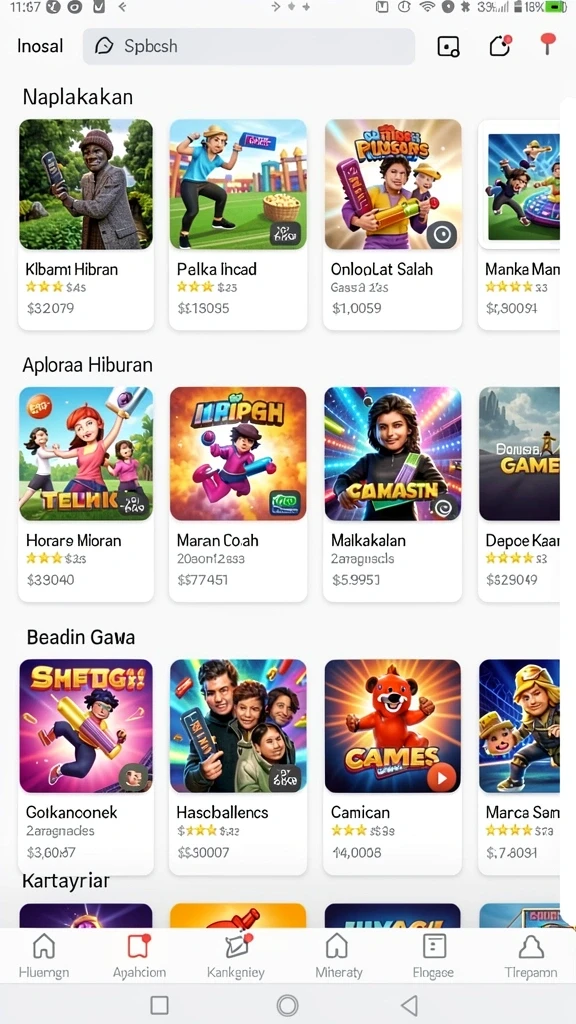 Fitur bonus dan promosi menarik.