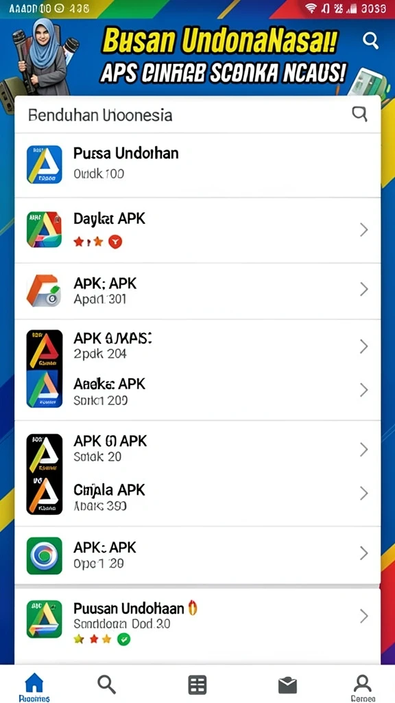 Tampilan antarmuka yang menarik dan user-friendly.