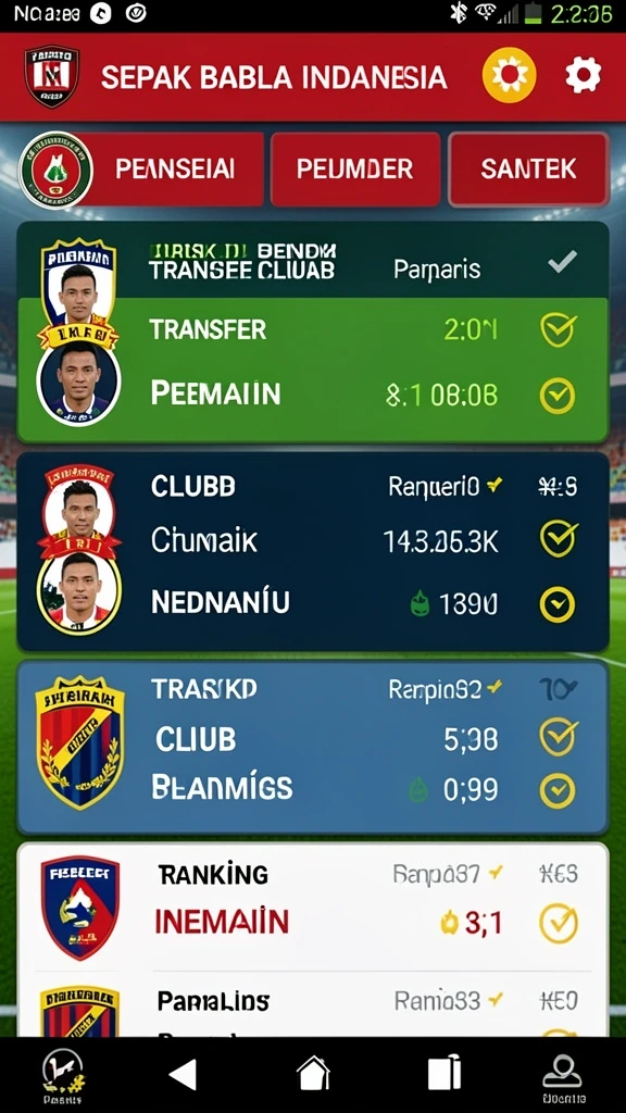 Tampilan permainan yang menarik dan user-friendly.