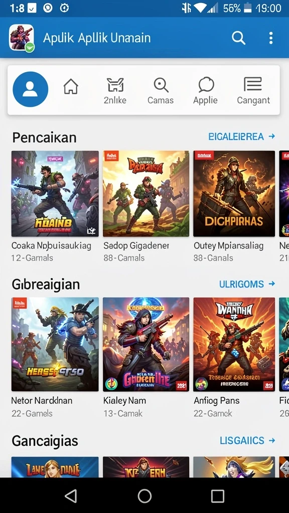 Karakter unik dengan kemampuan berbeda dalam permainan.
