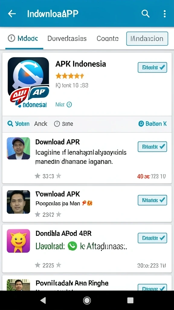 Screenshot 1: Tampilan awal permainan KAKRP yang penuh warna.