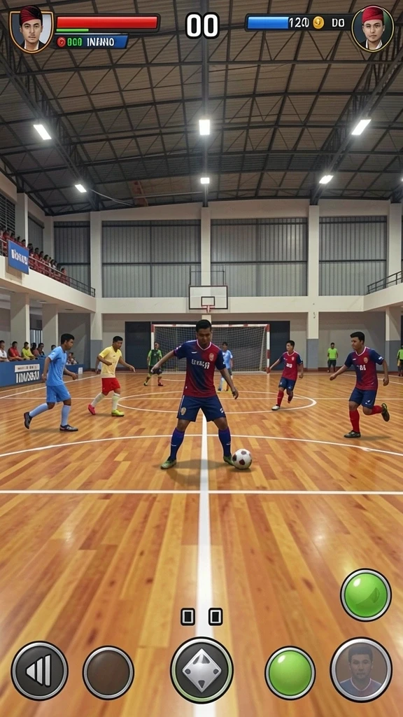 Tampilan antarmuka yang menarik dan informatif.