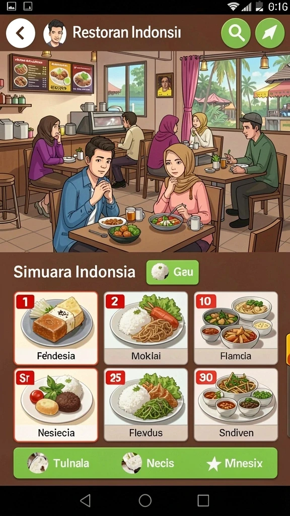 Beragam karakter dengan kemampuan unik.