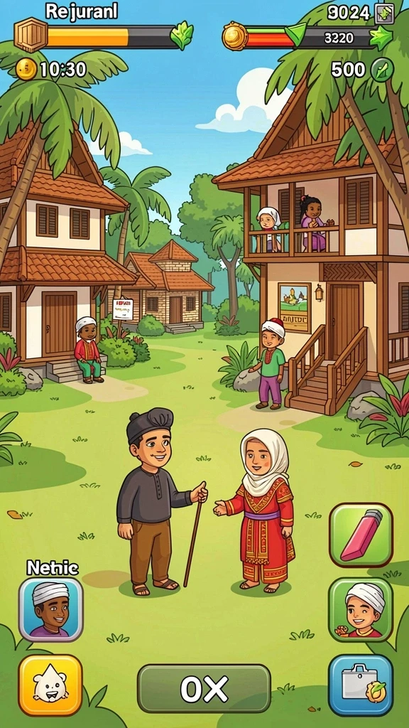 Gameplay seru dengan banyak tantangan.