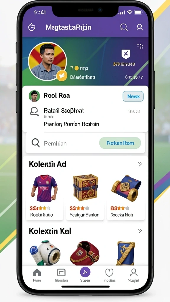 Tampilan antarmuka yang user-friendly dan mudah dinavigasi.