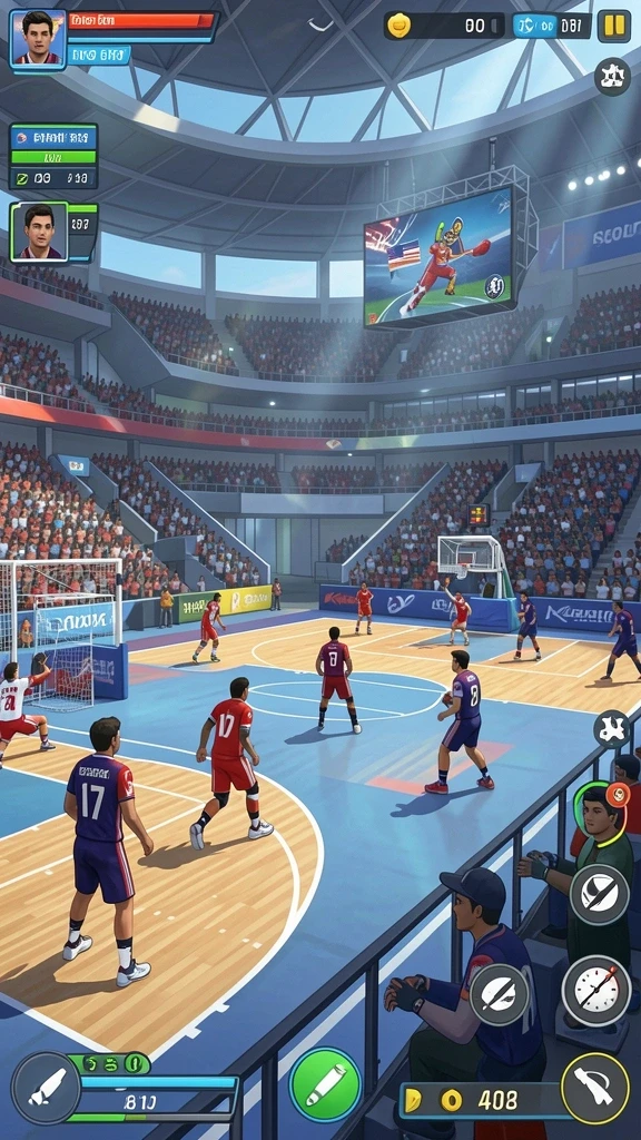 Gameplay seru dengan berbagai mode permainan.
