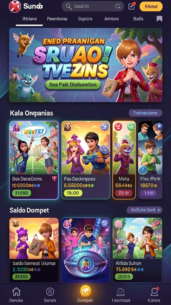 Tampilan antarmuka yang user-friendly dan menarik.