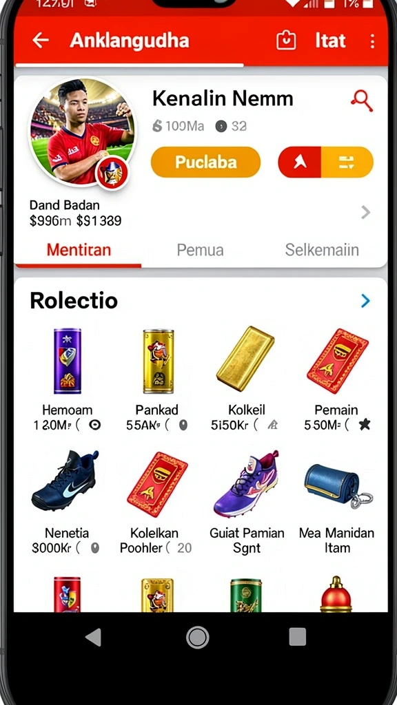 Antarmuka pengguna yang intuitif dan mudah digunakan.