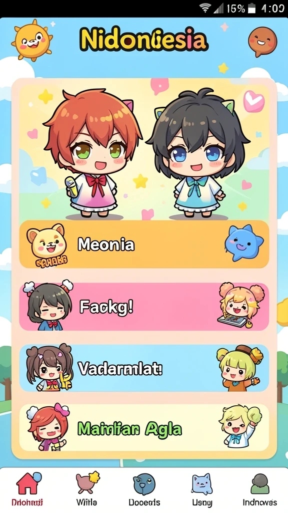 Mode multiplayer yang seru untuk bermain bersama teman.