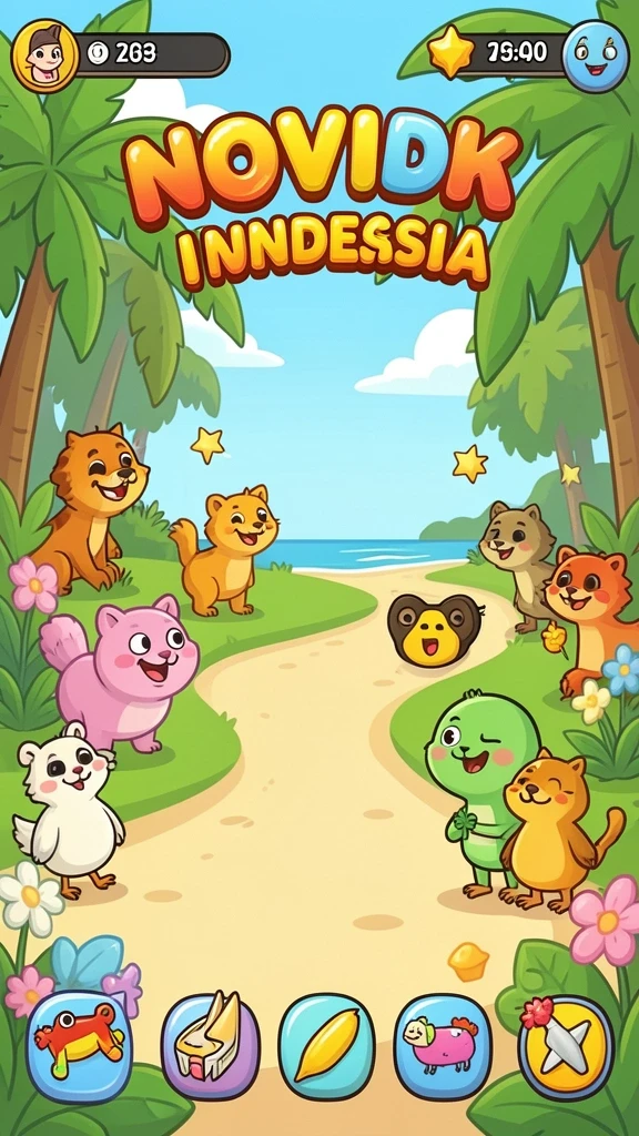Screenshot menampilkan reward yang diperoleh pemain.