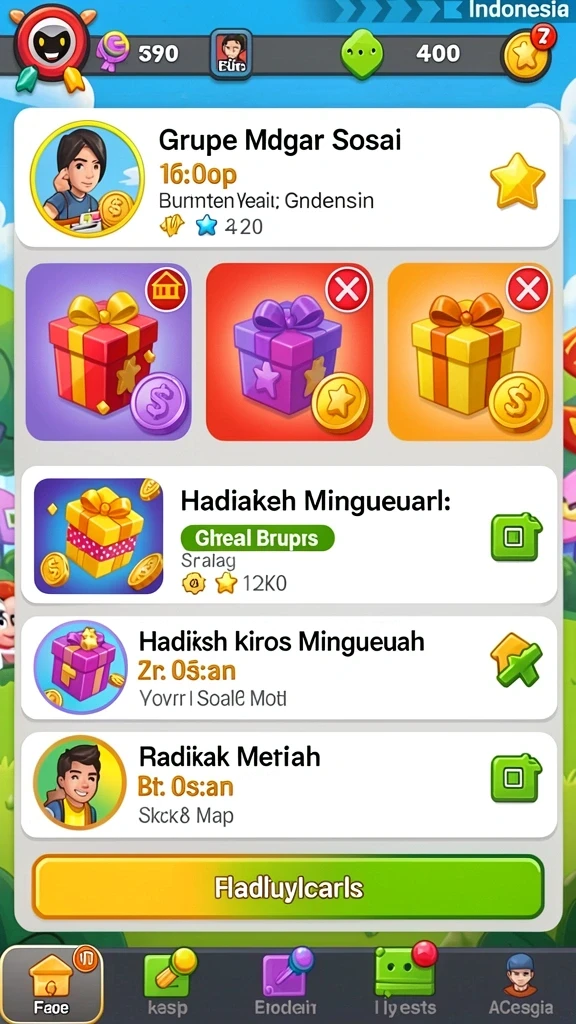 Tampilan antarmuka yang intuitif dan mudah digunakan.
