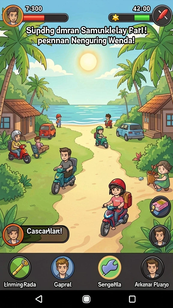Sistem hadiah menarik untuk para pemain.