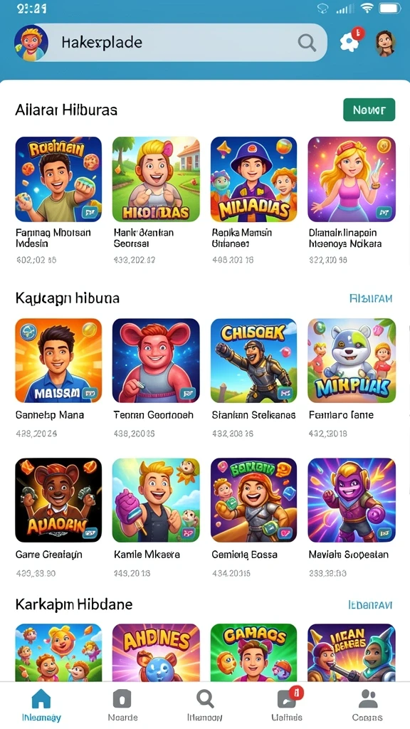 Tampilan antarmuka yang menarik dan mudah digunakan.