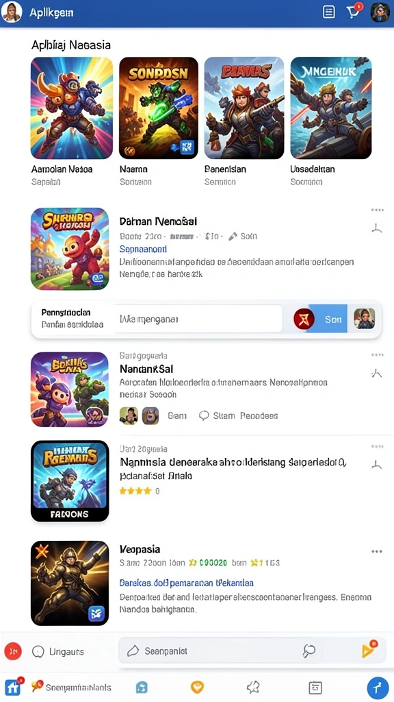 Tangkapan layar memperlihatkan fitur multiplayer yang seru dan interaktif.