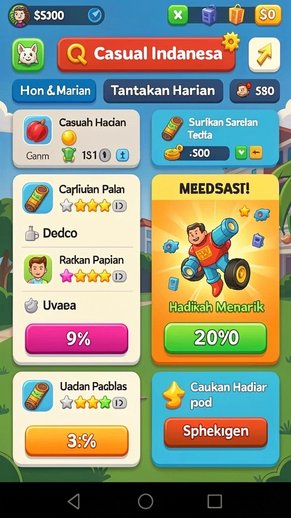Tangkapan layar yang menunjukkan grafis menawan dari S9S9.