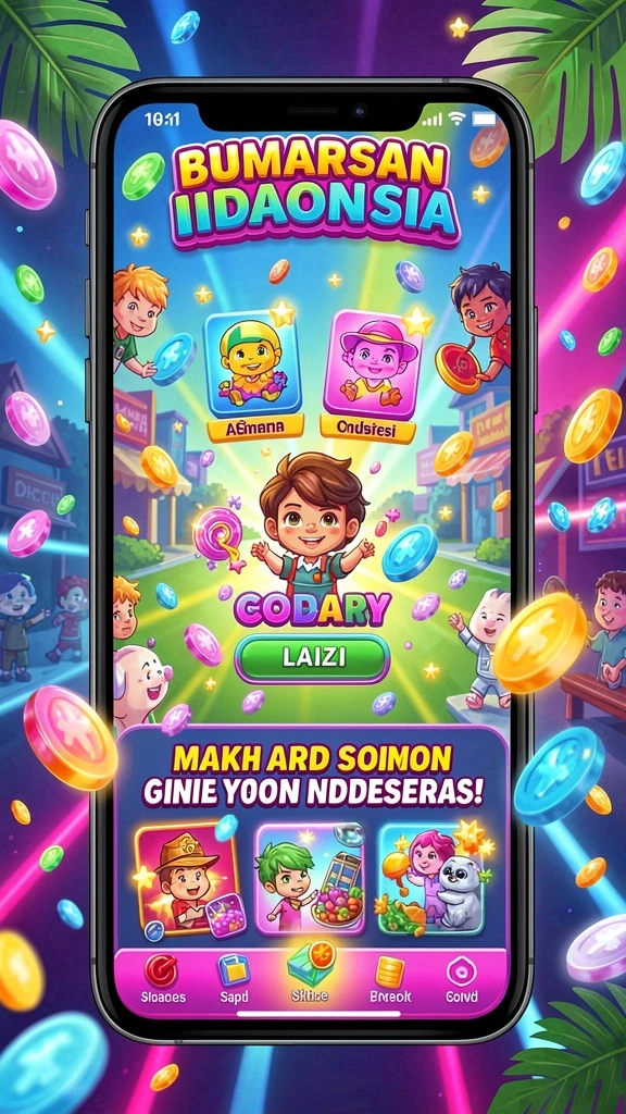 Tampilan awal yang menarik dengan menu intuitif.