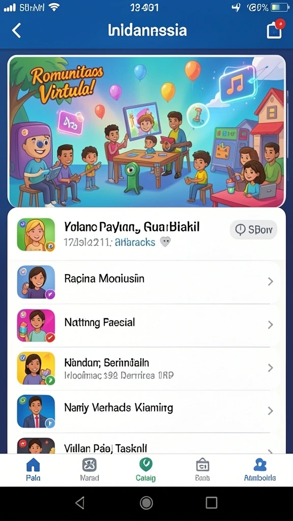 Antarmuka pengguna yang sederhana dan mudah dinavigasi.