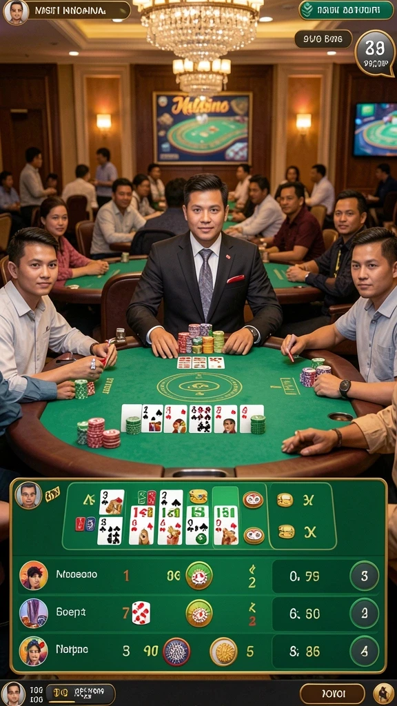 Berbagai karakter unik untuk dipilih.