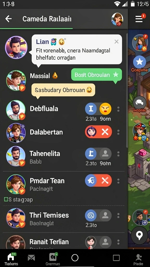 Fitur multiplayer yang memungkinkan permainan bersama teman.