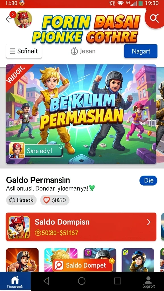 Karakter unik yang dapat dipilih dalam permainan.
