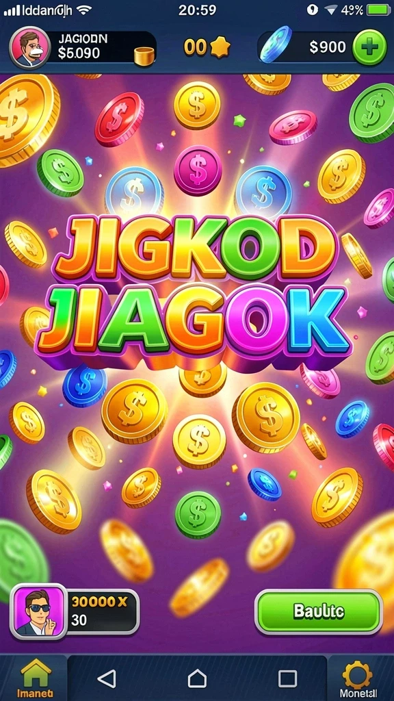 Momen aksi yang mendebarkan dalam game.